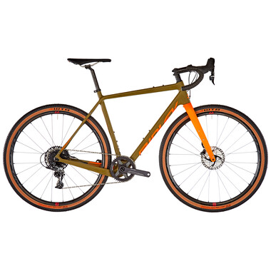 Bicicleta de Gravel RIDLEY KANZO ADVENTURE Sram Force 1 42 Dientes Verde/Naranja 2020 0